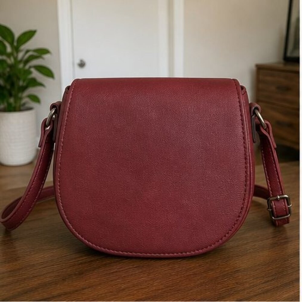 Blush Nylon Crossbody Bag